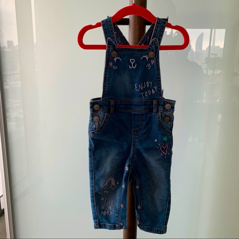 Denim Overalls